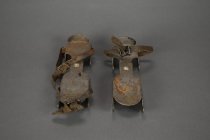 Ice skates - top view